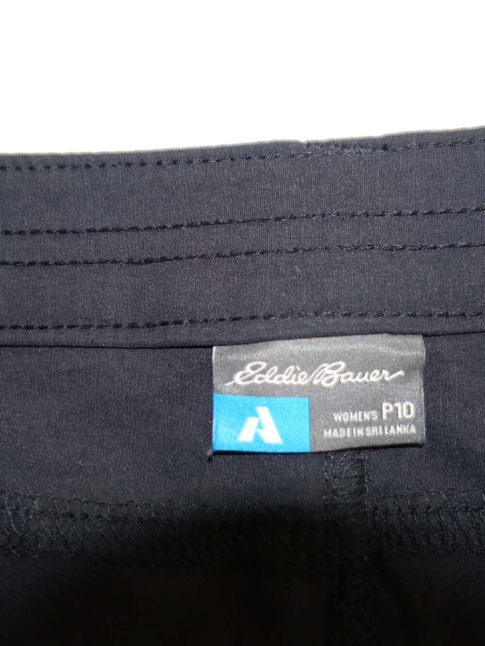 Eddie Bauer Women's First Ascent Cargo Pants Size 10 Petite Black Hiking 10P - Picture 4 of 9